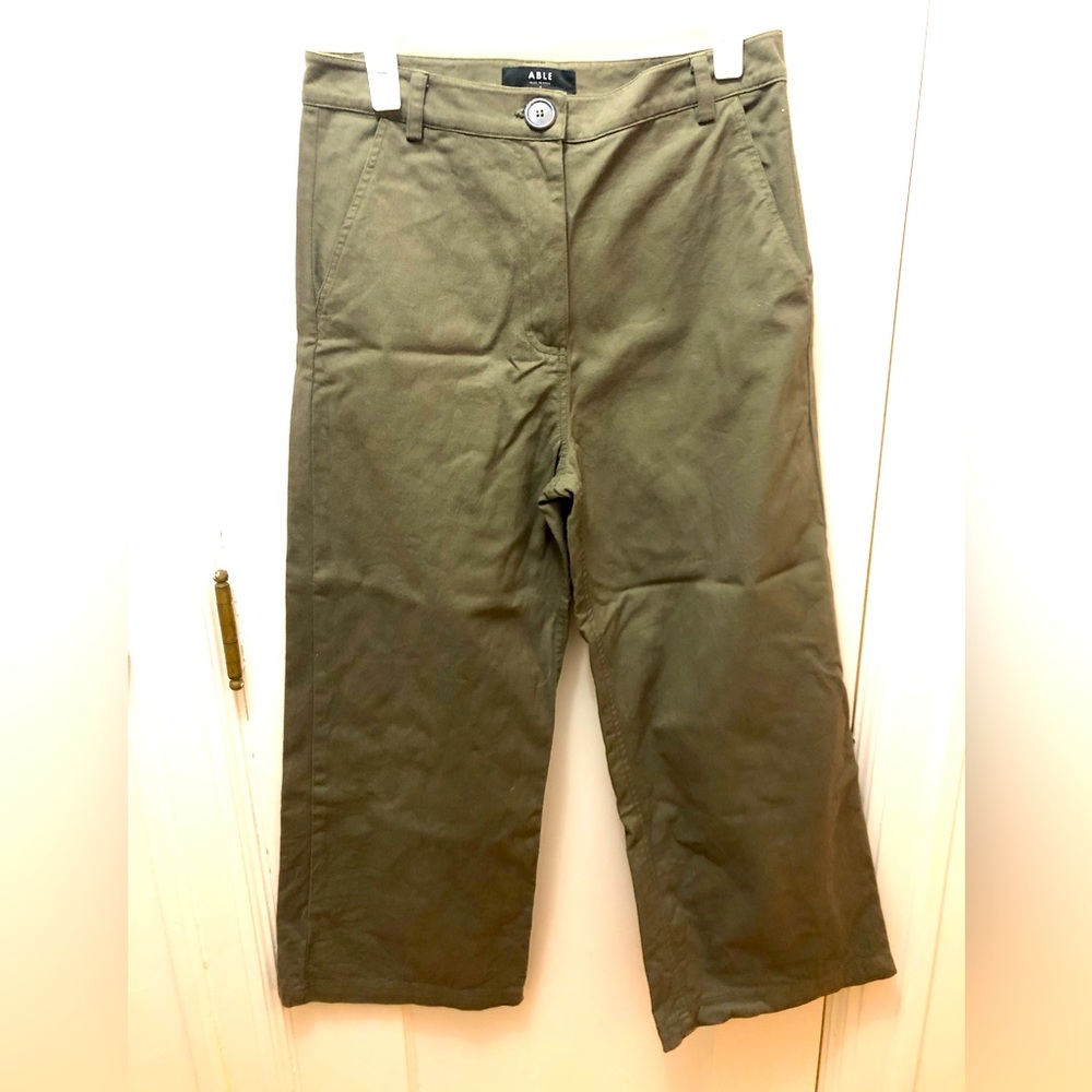 ABLE Aarti crop pants, size 8